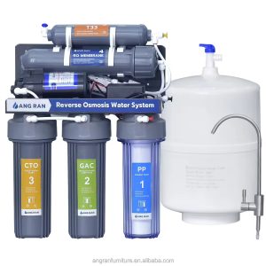 ro water filter 7 stages reverse osmosis water purifier machine with 100gpd ro water system