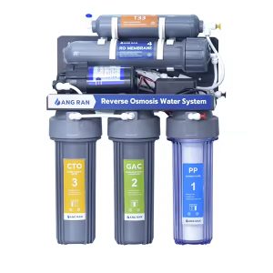 7 stages gray color reverse osmosis water purifier ro system aqua water