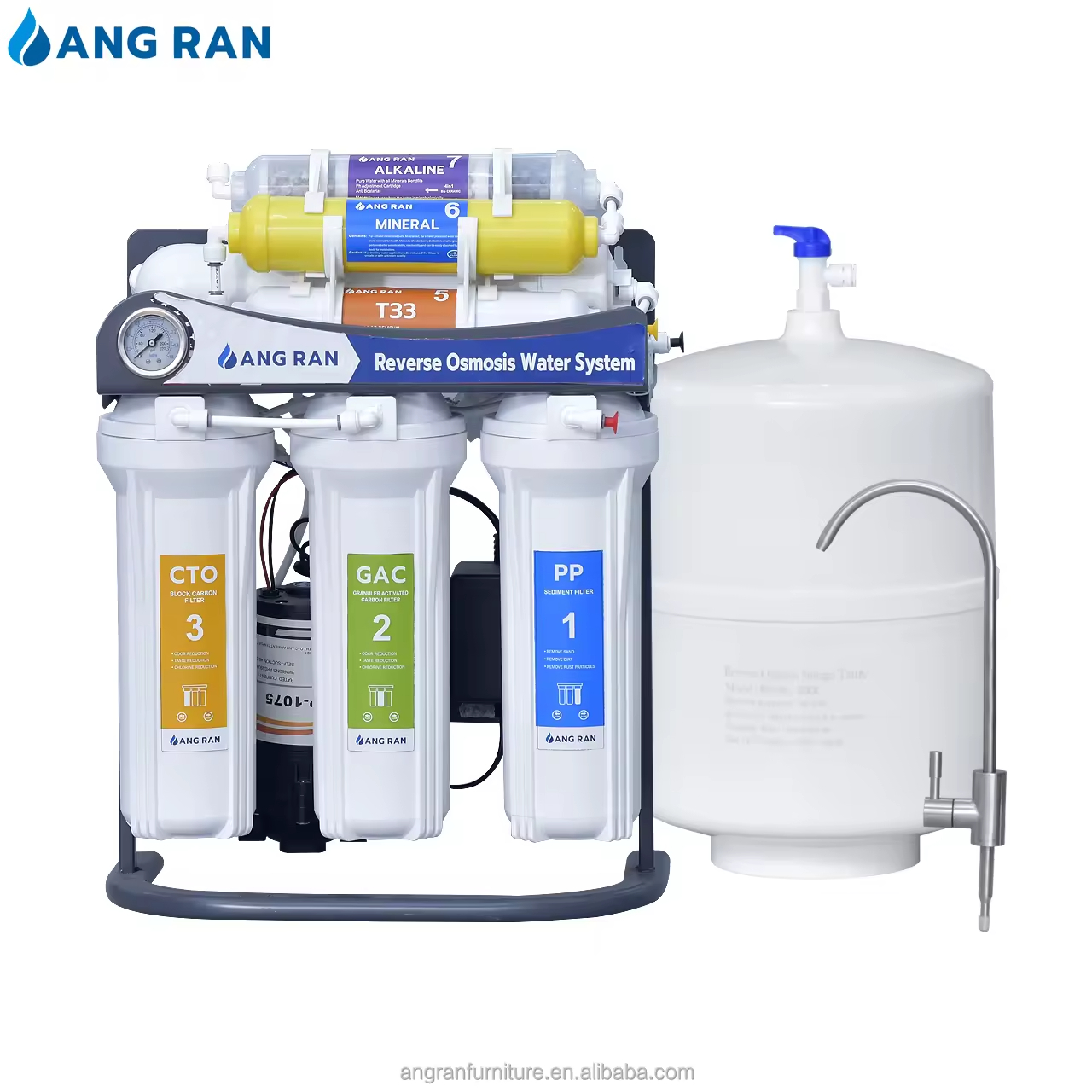 taiwan model ro stand 200 gpd 7 stage water filtration system taiwan model ro stand 200 gpd 7 stage water filtration system