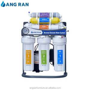 alkaline water purifier reverse osmosis auto flush water filter for home