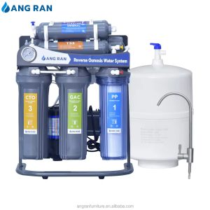 household 5 stages reverse osmosis system water filter with stand